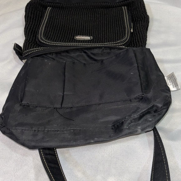 The Sak Black Woven Knit Crossbody - Picture 8 of 9